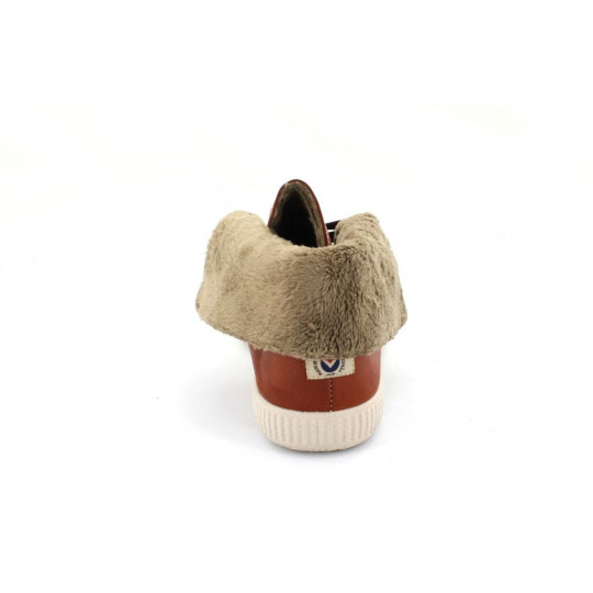 victoria chaussures montantes cuir teint fourrées cuero