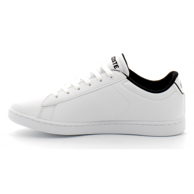 lacoste carnaby blanc-noir 42suj0002-147