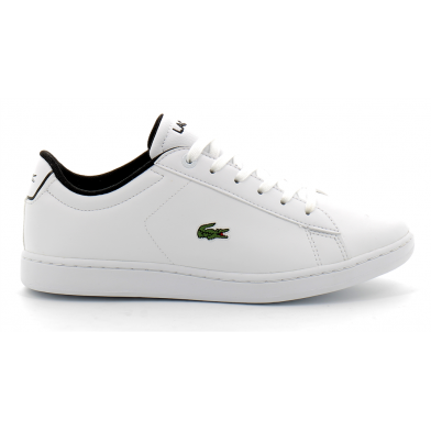 lacoste carnaby blanc-noir 42suj0002-147