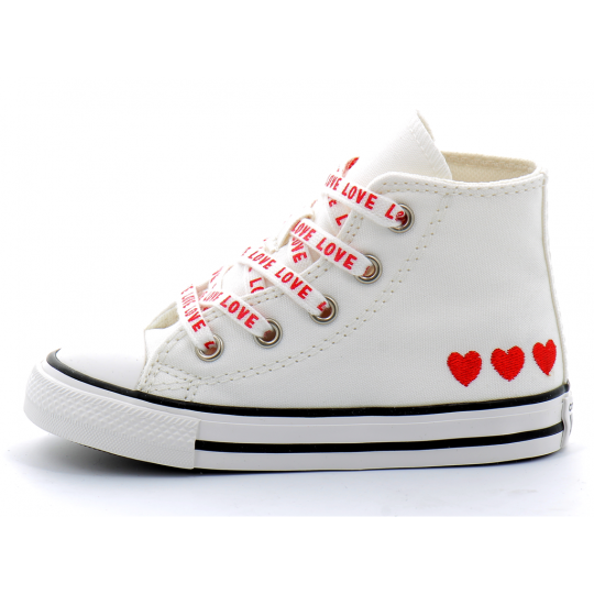chuck taylor all star vintage white/university red a01580c
