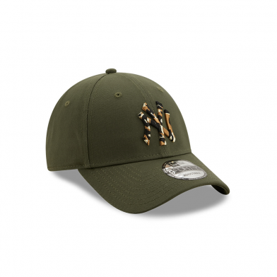 casquette 9forty new york yankees camo olive kaki osfm