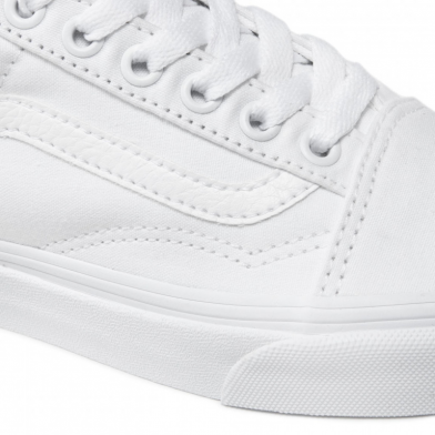 Chaussures basses à lacets pour adulte Old Skool blanc vn000d3hw001