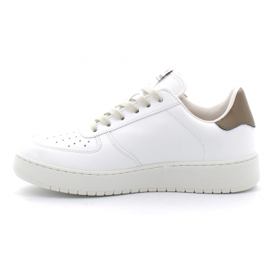 Baskets basses à lacets pour femme 1258201 taupe