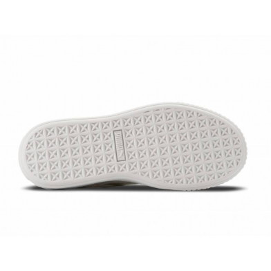 puma suede platform creme 363314-b02