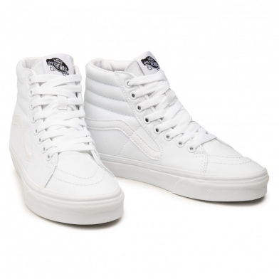 Chaussures montantes à lacets pour adulte Sk8-Hi monoblanc vn000d5iw001