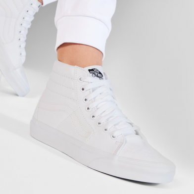 Chaussures montantes à lacets pour adulte Sk8-Hi monoblanc vn000d5iw001