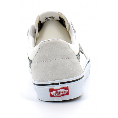 Chaussures en toile et en daim pour adulte SK8-Low blanc-kaki vn0a4uukb361