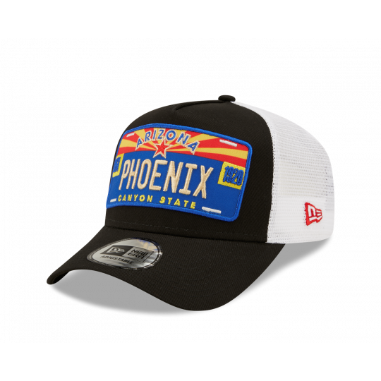 casquette new era a-frame trucker noir noir