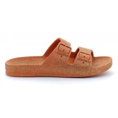 Sandales à paillettes pour adulte CARIOCA terracotta 21s1043048w