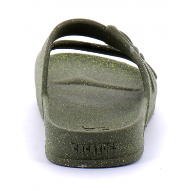 Sandales à paillettes pour enfant CARIOCA dark kaki 21s1043125b2