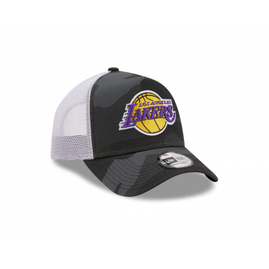 casquette 9forty trucker camo la lakers gris/camo osfm casquette 9forty trucker camo la lakers gris/camo osfm