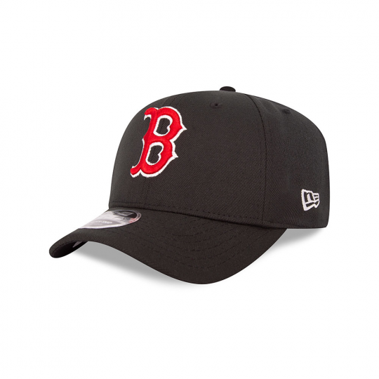 boston red sox noir 9fifty stretch snap cap noir s/m