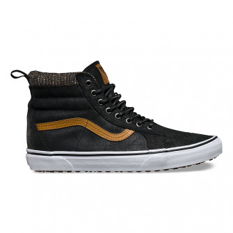 Chaussures montantes à lacets pour adulte Sk8-Hi noir-camel v00xh4jtf