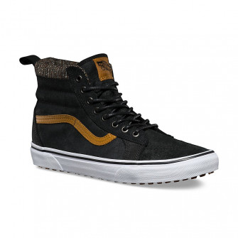 Chaussures montantes à lacets pour adulte Sk8-Hi noir-camel v00xh4jtf