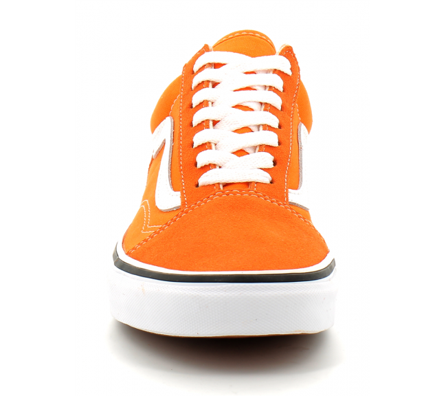 vans orange montante