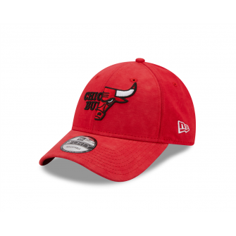 Casquette 9FORTY Rouge Chicago Bulls Split Logo rouge osfm
