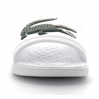 Claquettes pour homme Croco Dualiste blanc/vert 43cma0020-1r5