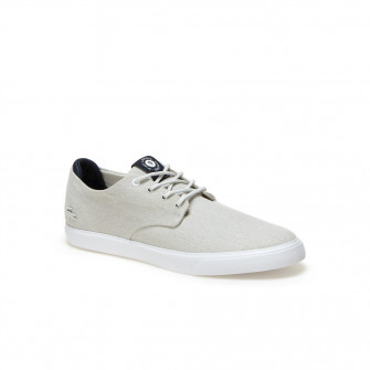 lacoste sneakers esparre en toile premium naturel 7-35cam0024wn1