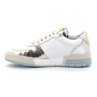 Basket mode basse à lacet pour femme MORONI or 7512