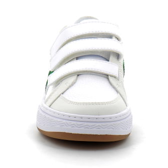 Basket à scratch pour enfant L001 white/green 44suc0002-082