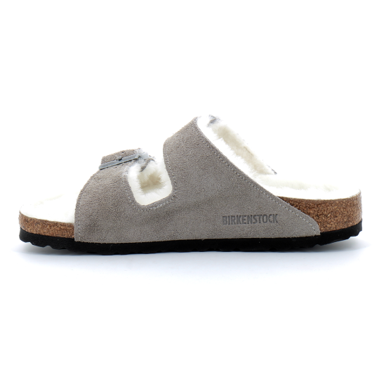 Sandale en cuir velours pour adulte Arizona stone 1017403