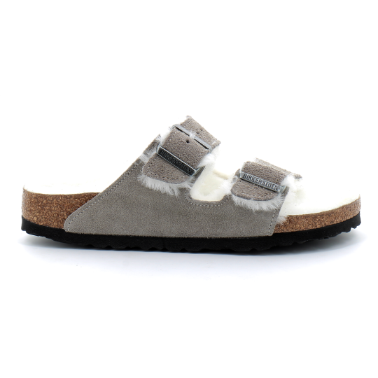 Sandale en cuir velours pour adulte Arizona stone 1017403