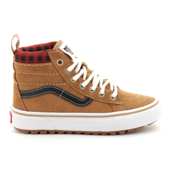 Chaussures montantes à lacets pour enfant Sk8-Hi brown vn0a5hz5y491