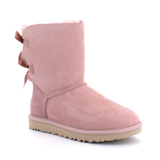 ugg bailey bow rose grey 1016225
