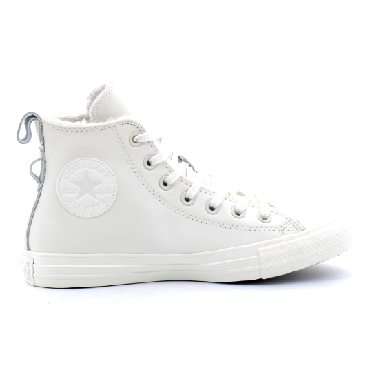 Chuck Taylor All Star Lined Leather egret/egret a04257c