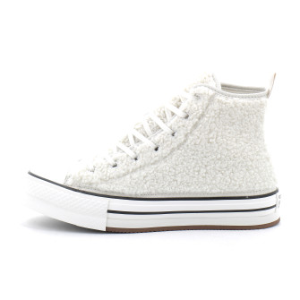 Chuck Taylor All Star EVA Lift Platform Sherpa natural a03182c