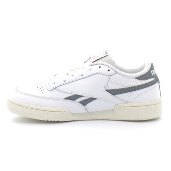 Basket à lacet pour adulte Club C Revenge blanc/gris du 36 au 45-ig0398