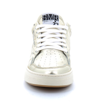 Basket mode basse à lacet pour femme MALICA or 9285