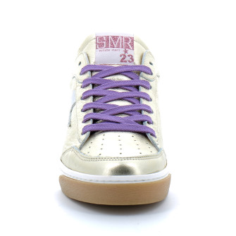 Basket mode basse à lacet pour femme TALINE or 9331