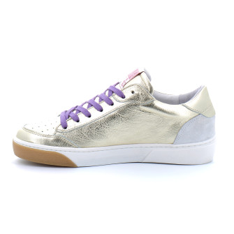 Basket mode basse à lacet pour femme TALINE or 9331