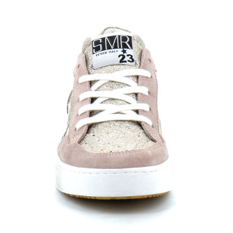 Basket mode pour femme ALE or rose 9557