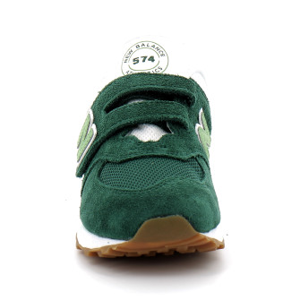 Chaussures de sport à scratch pour enfant PV574 night/green pv574co1