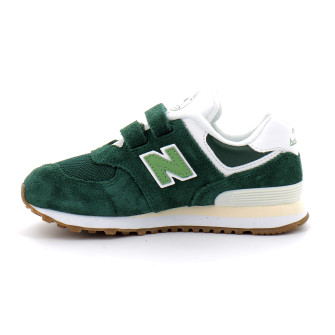 Chaussures de sport à scratch pour enfant PV574 night/green pv574co1