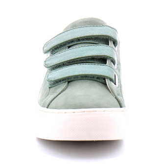 Basket mode à scratch pour femme ARCADE STRAPS SIDE tilleul mngegco461