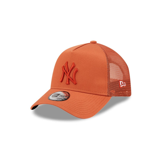 Casquette A-Frame Trucker New York Yankees Tonal Mesh Marron marron osfm