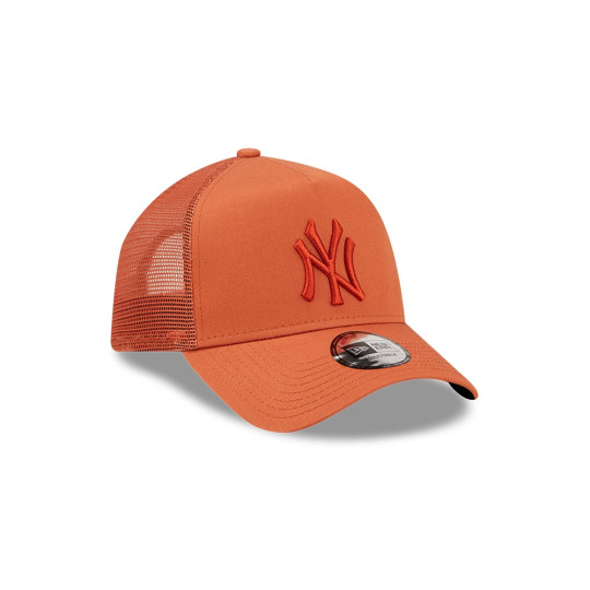 Casquette A-Frame Trucker New York Yankees Tonal Mesh Marron marron osfm