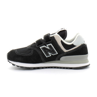 Chaussures de sport à scratch pour enfant PV574 noir pv574evb