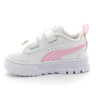 Basket à scratch pour enfant Mayze white/pink du 19 au 27-389299-16