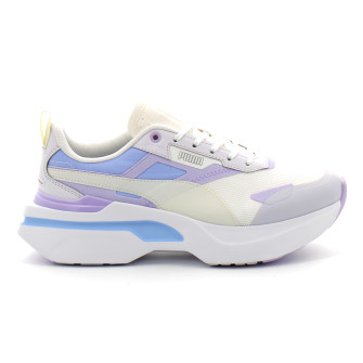 Baskets femme Puma Kosmo Rider Pop - Blanc/Violet vif - 384893 05