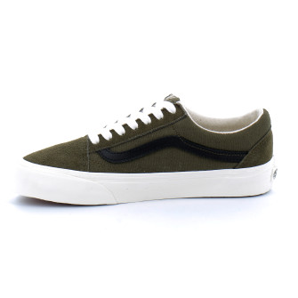 Chaussures basses à lacets pour femme Old Skool dark olive vn0005ubdol1