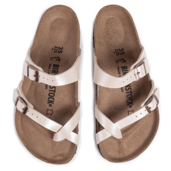 Sandale à entre-doigts pour adulte mayari pearl-white 71661