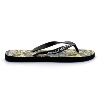 Tongs Fondo Flip Flop black-gold 74ya3sq7-zs627-g89