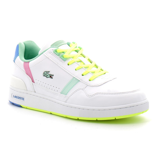 Sneakers T-Clip junior blanc-vert 45suj0017-082