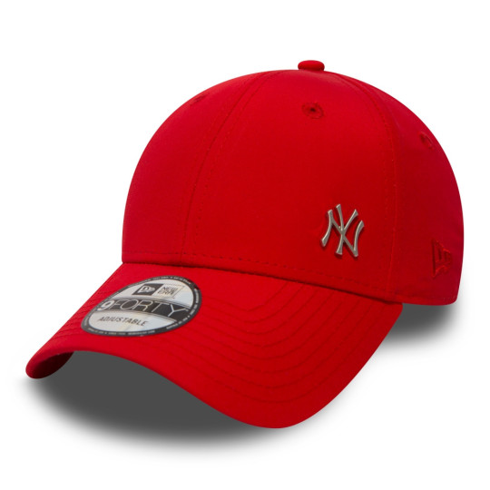 Casquette Réglable 9FORTY New York Yankees Mini Metal Logo rouge osfa