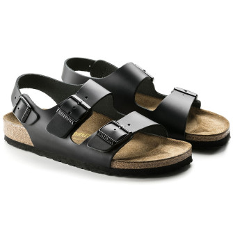Sandale pour adulte milano cuir-noir 0034191 Sandale pour adulte milano cuir-noir 0034191