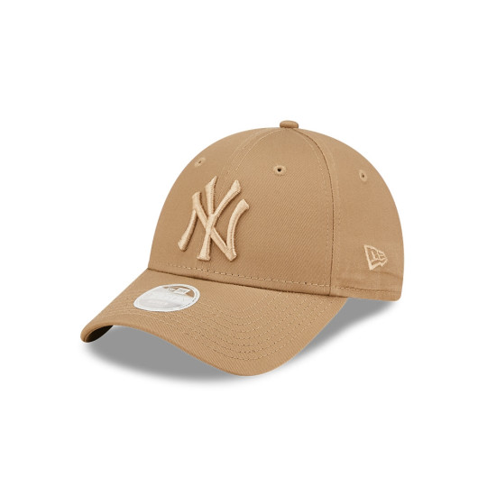 Casquette 9FORTY New York Yankees League Essential Marron - Femme taupe osfm